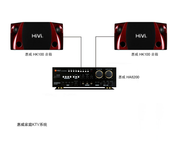 HiVi 惠威 家庭专业卡拉OK系统 I 型